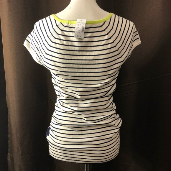 Women’s light knit short sleeve sweater NWT Sz Med - Picture 6 of 7